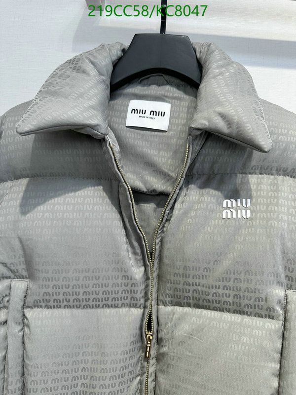 Miu Miu-Down jacket Women Code: KC8047 $: 219USD