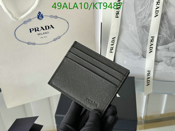 Prada-Wallet Mirror Quality Code: KT9487 $: 49USD