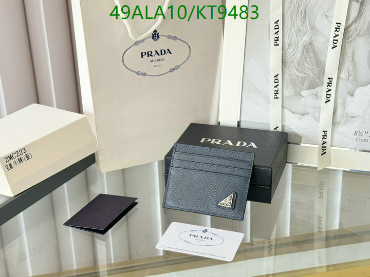 Prada-Wallet Mirror Quality Code: KT9483 $: 49USD