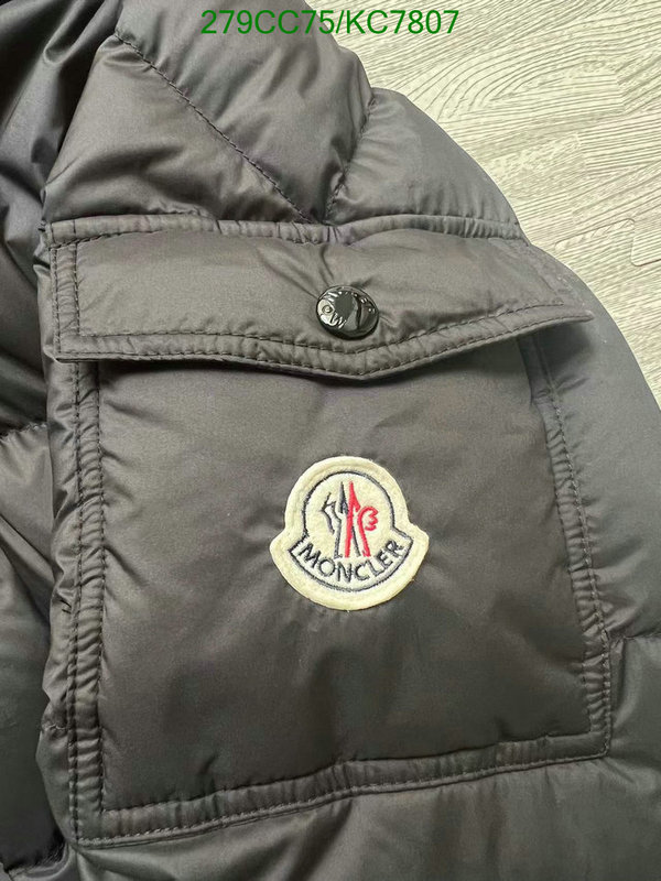 Moncler-Down jacket Men Code: KC7807 $: 279USD