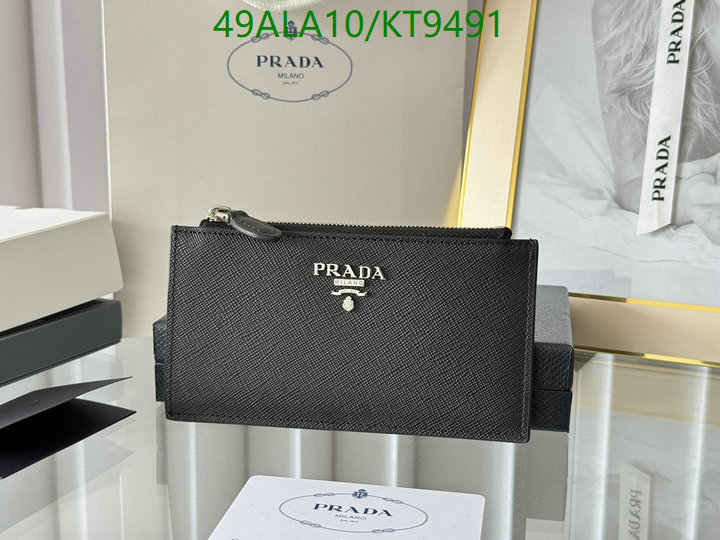 Prada-Wallet Mirror Quality Code: KT9491 $: 49USD