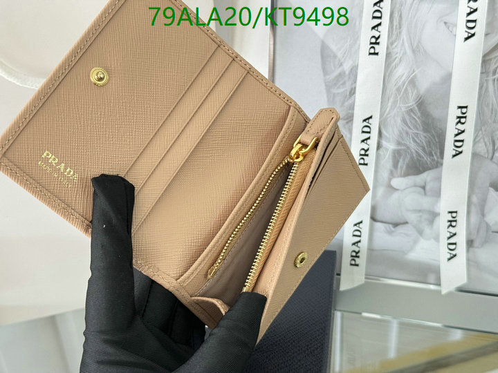 Prada-Wallet Mirror Quality Code: KT9498 $: 79USD