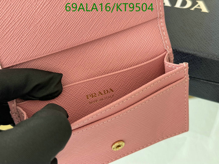 Prada-Wallet Mirror Quality Code: KT9504 $: 69USD