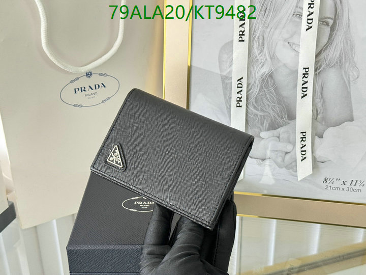 Prada-Wallet Mirror Quality Code: KT9482 $: 79USD