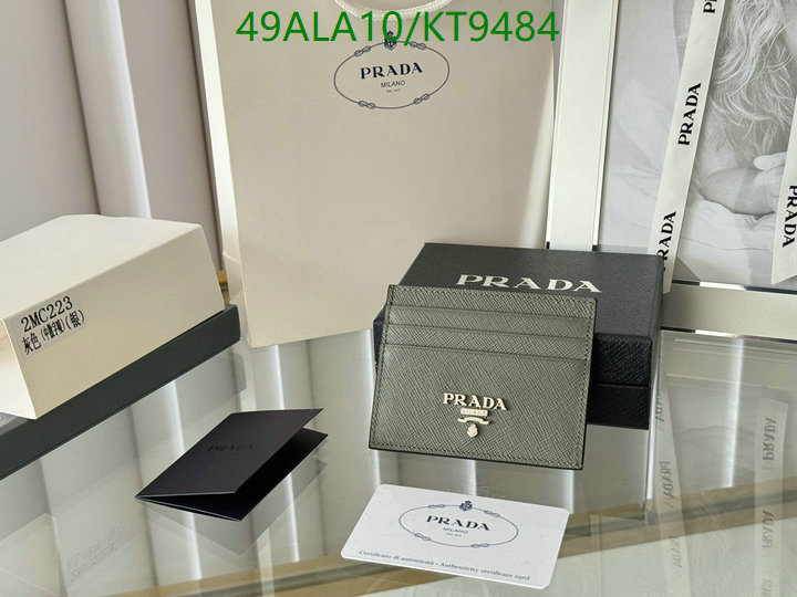 Prada-Wallet Mirror Quality Code: KT9484 $: 49USD