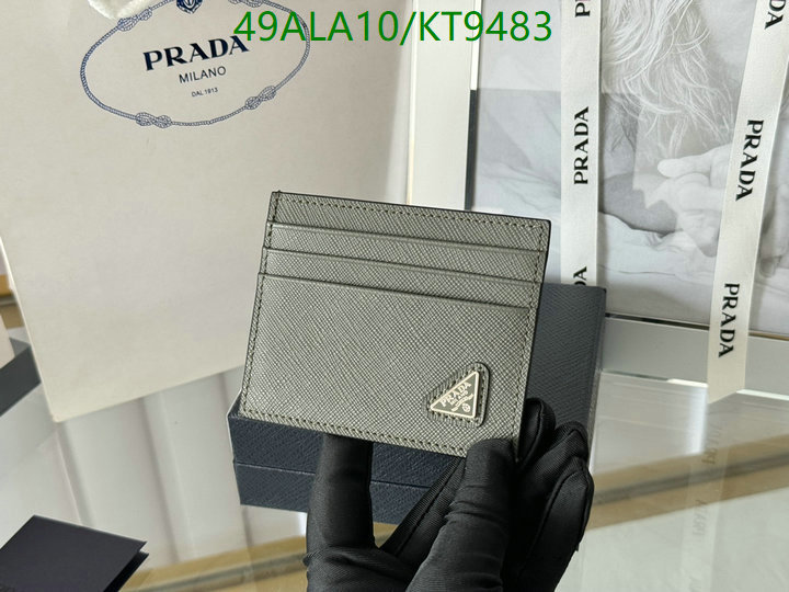 Prada-Wallet Mirror Quality Code: KT9483 $: 49USD