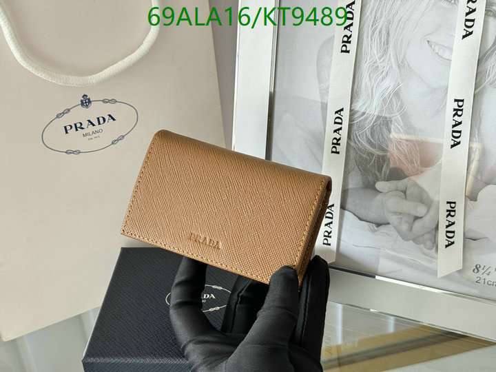 Prada-Wallet Mirror Quality Code: KT9489 $: 69USD