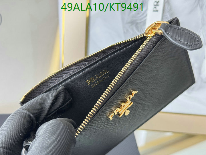 Prada-Wallet Mirror Quality Code: KT9491 $: 49USD