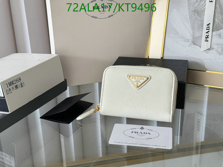 Prada-Wallet Mirror Quality Code: KT9496 $: 72USD