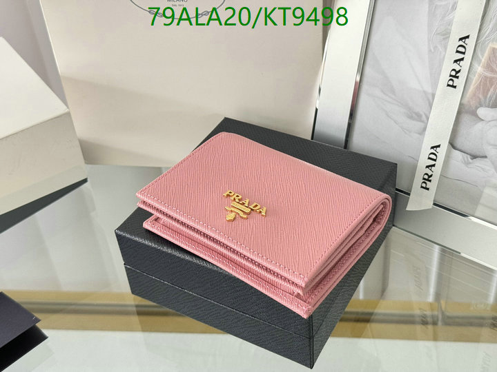 Prada-Wallet Mirror Quality Code: KT9498 $: 79USD