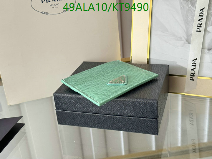 Prada-Wallet Mirror Quality Code: KT9490 $: 49USD