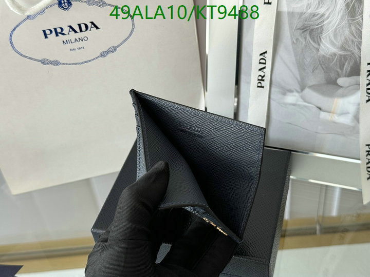 Prada-Wallet Mirror Quality Code: KT9488 $: 49USD