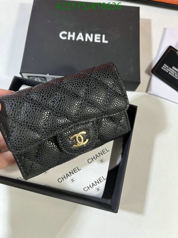 Chanel-Wallet(4A) Code: KT8636 $: 42USD