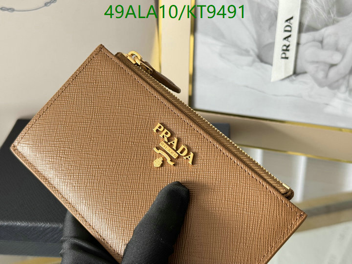 Prada-Wallet Mirror Quality Code: KT9491 $: 49USD