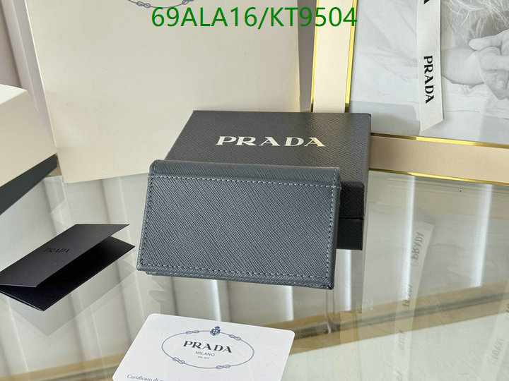 Prada-Wallet Mirror Quality Code: KT9504 $: 69USD