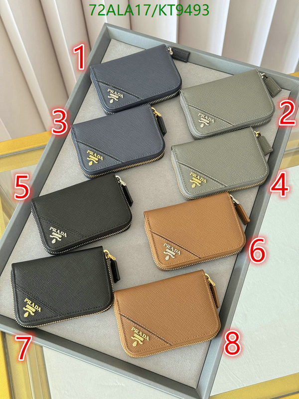 Prada-Wallet Mirror Quality Code: KT9493 $: 72USD