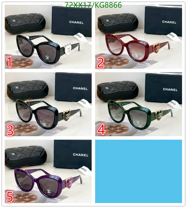 Chanel-Glasses Code: KG8866 $: 72USD