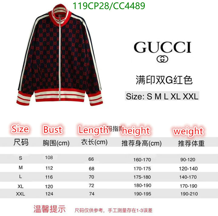 Gucci-Clothing Code: CC4489