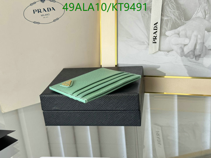 Prada-Wallet Mirror Quality Code: KT9491 $: 49USD