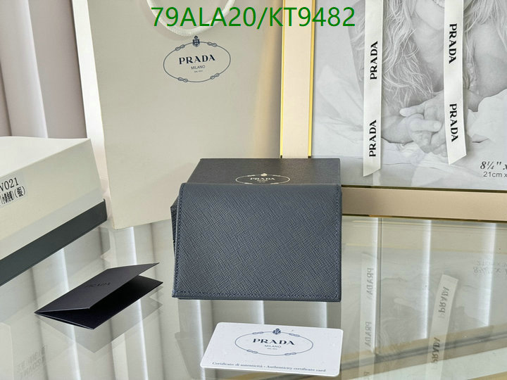 Prada-Wallet Mirror Quality Code: KT9482 $: 79USD