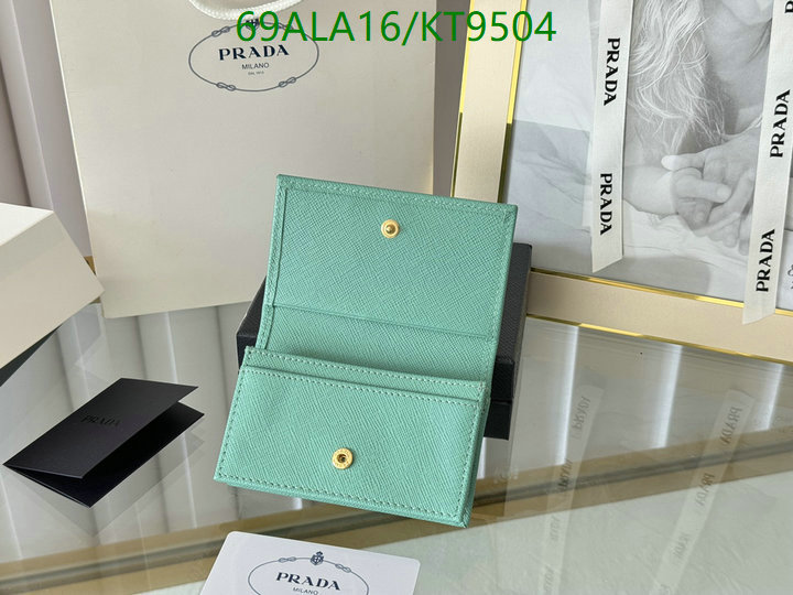 Prada-Wallet Mirror Quality Code: KT9504 $: 69USD