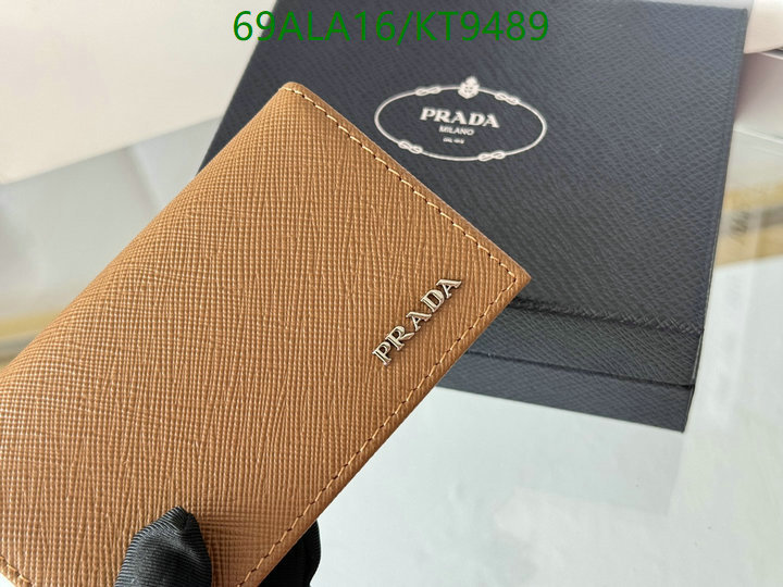 Prada-Wallet Mirror Quality Code: KT9489 $: 69USD