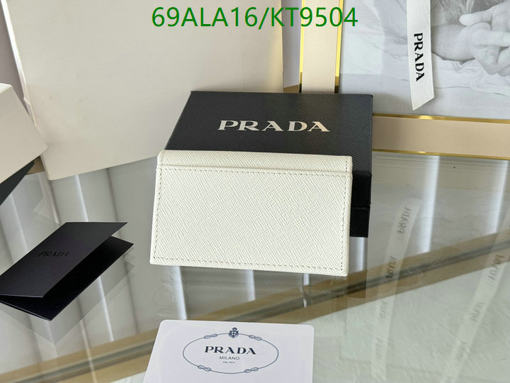 Prada-Wallet Mirror Quality Code: KT9504 $: 69USD