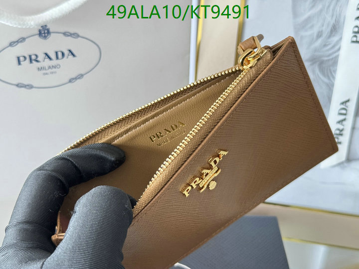 Prada-Wallet Mirror Quality Code: KT9491 $: 49USD