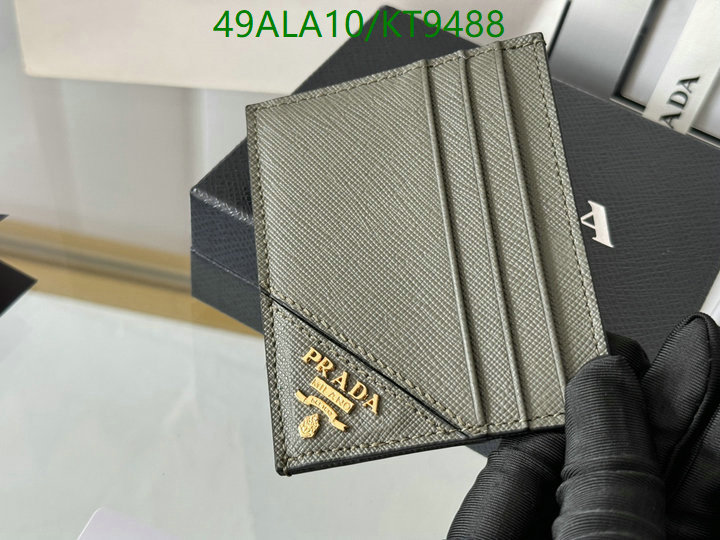 Prada-Wallet Mirror Quality Code: KT9488 $: 49USD