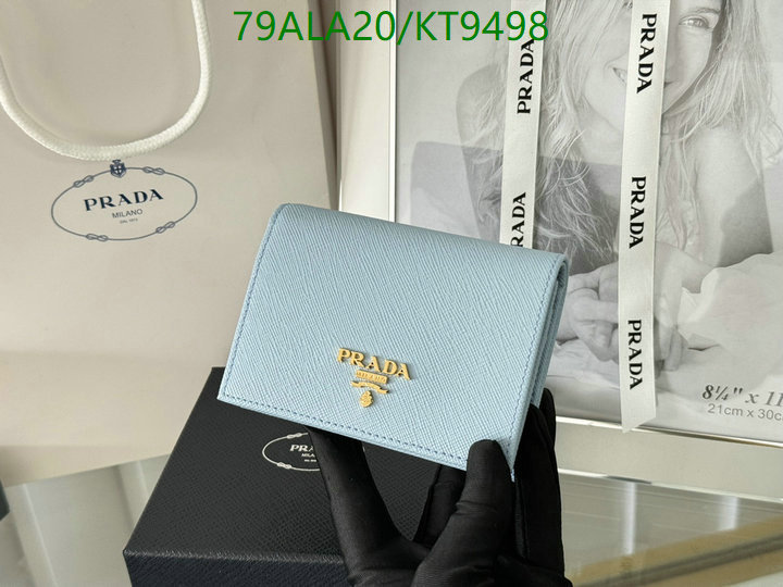 Prada-Wallet Mirror Quality Code: KT9498 $: 79USD