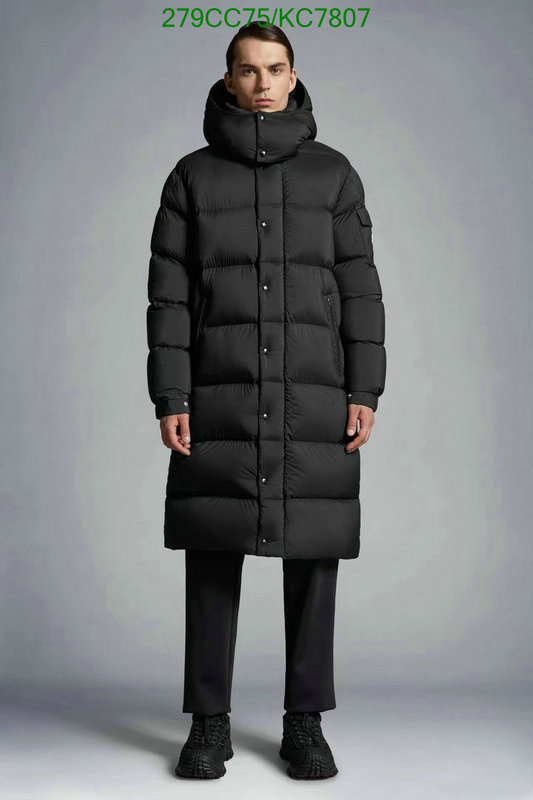 Moncler-Down jacket Men Code: KC7807 $: 279USD