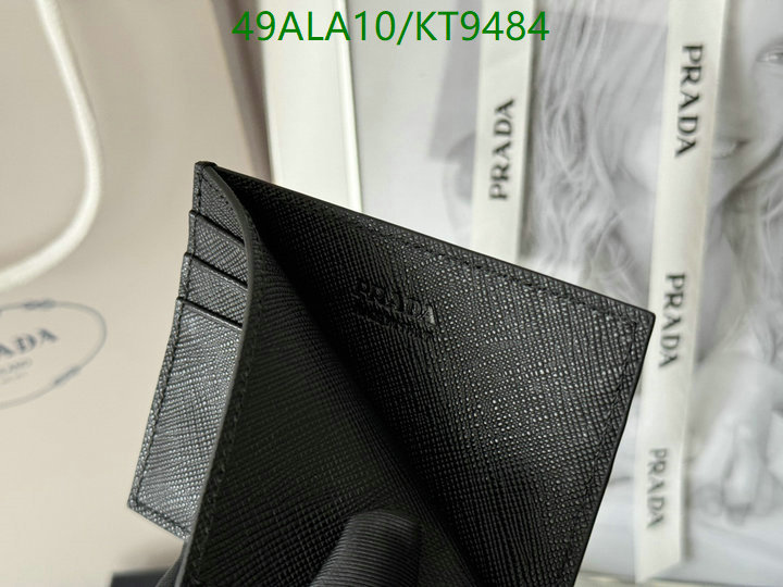 Prada-Wallet Mirror Quality Code: KT9484 $: 49USD