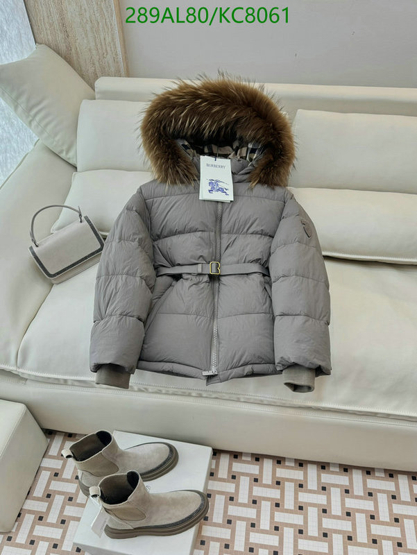 Burberry-Down jacket Women Code: KC8061 $: 289USD