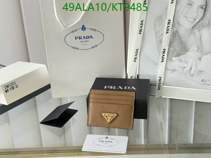 Prada-Wallet Mirror Quality Code: KT9485 $: 49USD