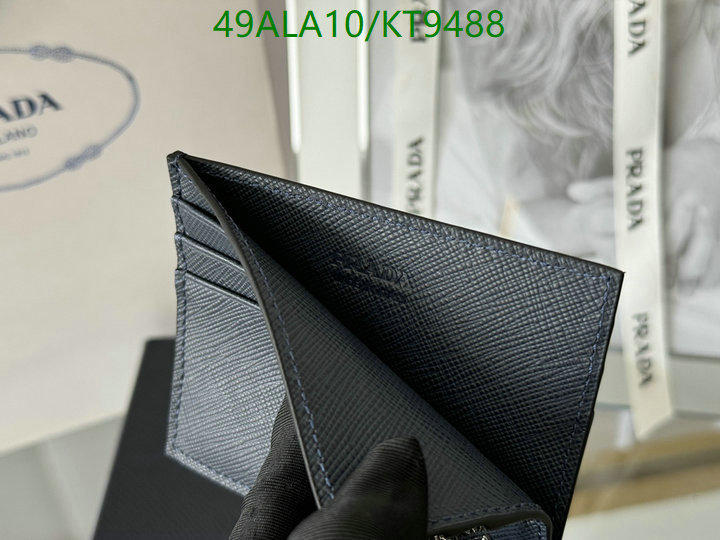 Prada-Wallet Mirror Quality Code: KT9488 $: 49USD