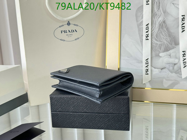 Prada-Wallet Mirror Quality Code: KT9482 $: 79USD