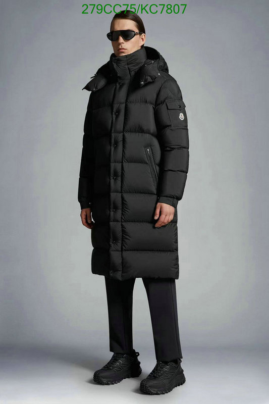 Moncler-Down jacket Men Code: KC7807 $: 279USD