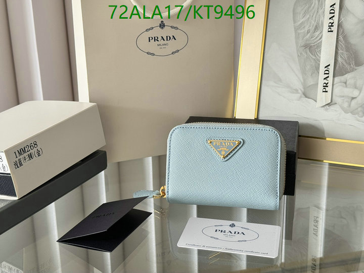 Prada-Wallet Mirror Quality Code: KT9496 $: 72USD