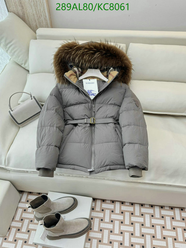 Burberry-Down jacket Women Code: KC8061 $: 289USD