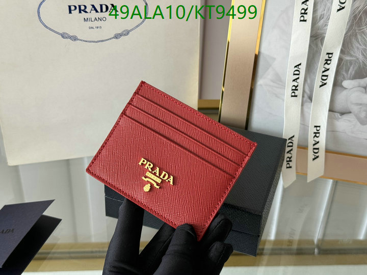 Prada-Wallet Mirror Quality Code: KT9499 $: 49USD