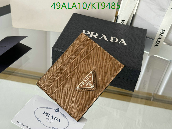 Prada-Wallet Mirror Quality Code: KT9485 $: 49USD