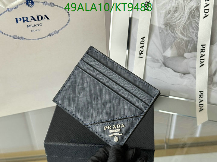 Prada-Wallet Mirror Quality Code: KT9488 $: 49USD