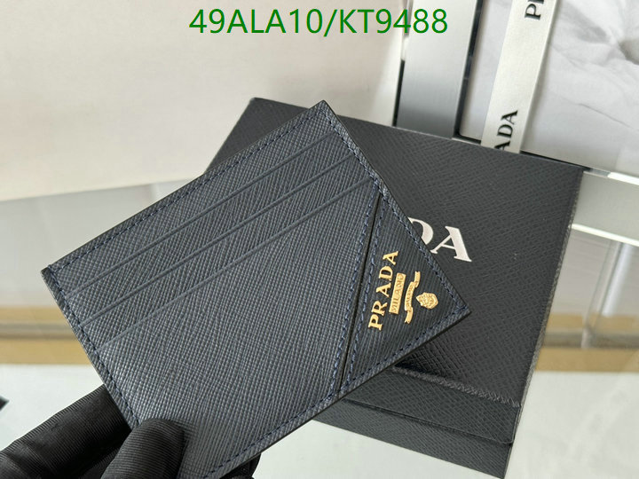 Prada-Wallet Mirror Quality Code: KT9488 $: 49USD