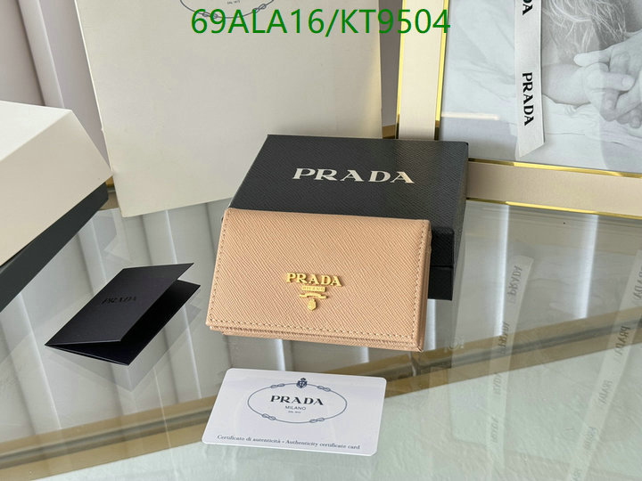 Prada-Wallet Mirror Quality Code: KT9504 $: 69USD