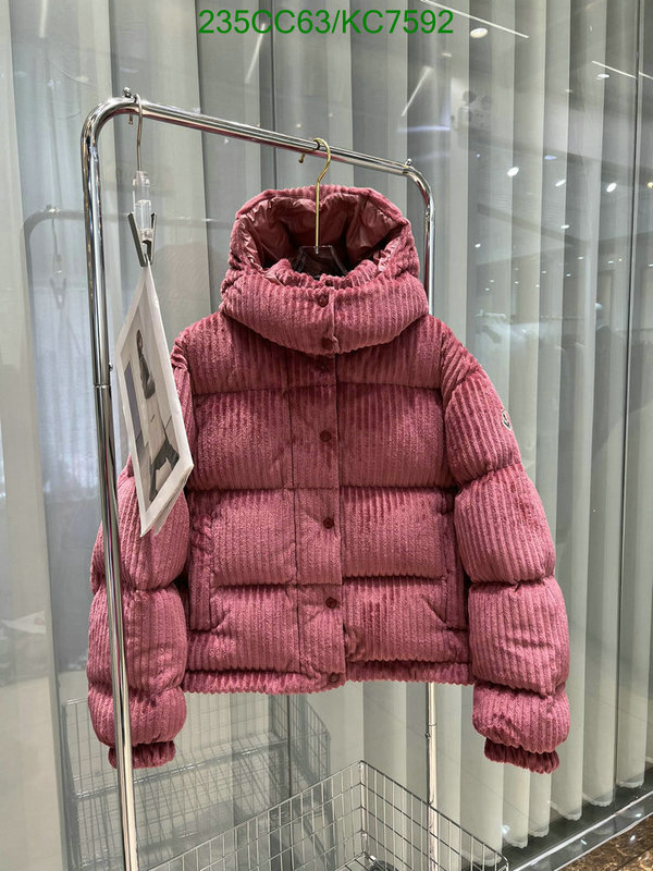 Moncler-Down jacket Women Code: KC7592 $: 235USD