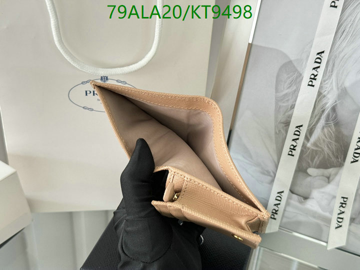 Prada-Wallet Mirror Quality Code: KT9498 $: 79USD