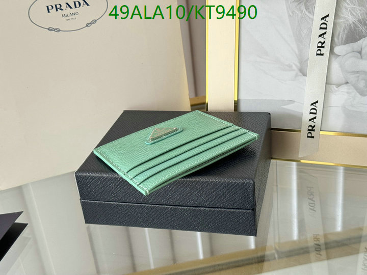 Prada-Wallet Mirror Quality Code: KT9490 $: 49USD