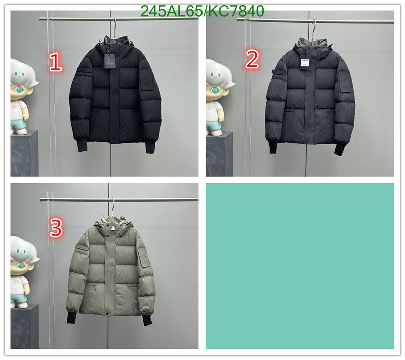 Moncler-Down jacket Men Code: KC7840 $: 245USD