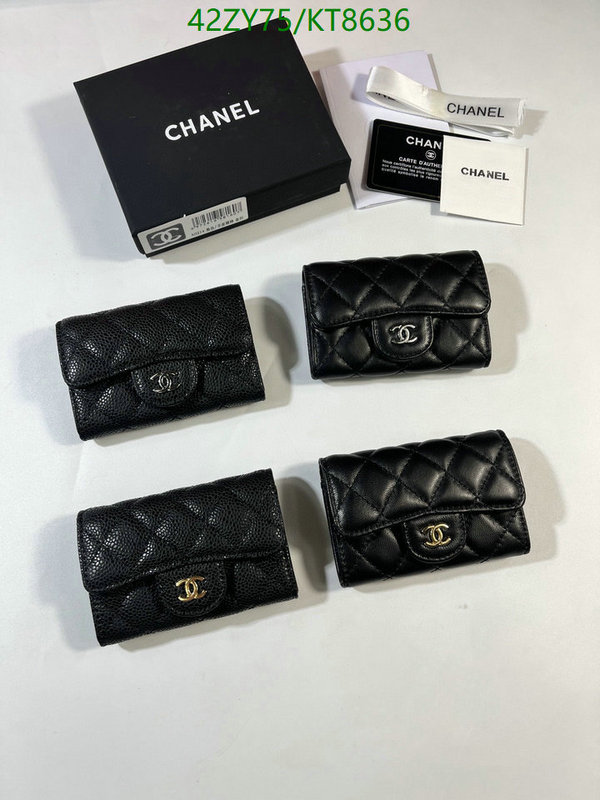 Chanel-Wallet(4A) Code: KT8636 $: 42USD