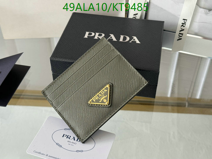 Prada-Wallet Mirror Quality Code: KT9485 $: 49USD